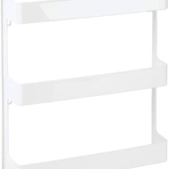 New White 3 Tier Storage Organizer Shelf - Picture 2 of 5